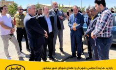 بازدید نمایندۀ مجلس، شهردار و اعضای شورای شهر نیشابور از پروژه‌های ارتباطی ایرانسل در این شهر