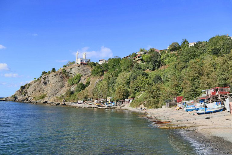 از بهترین سواحل استانبول، ساحل آنادولو فنری