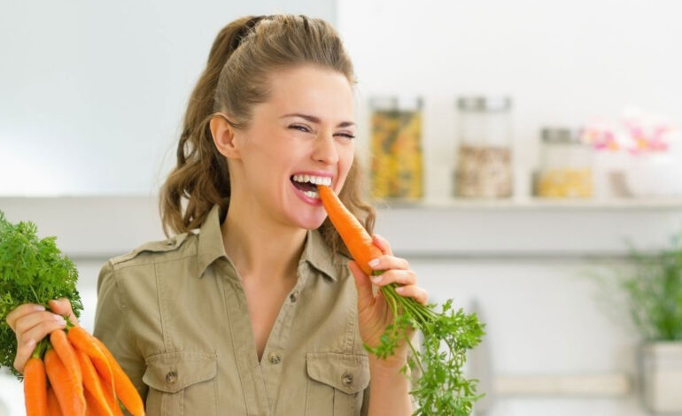هویج خام گرفتگی عضلانی دوره قاعدگی را تسکین می‌دهد