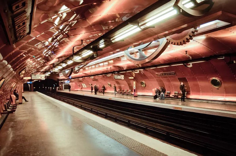 Arts et Métiers Station, Paris, France