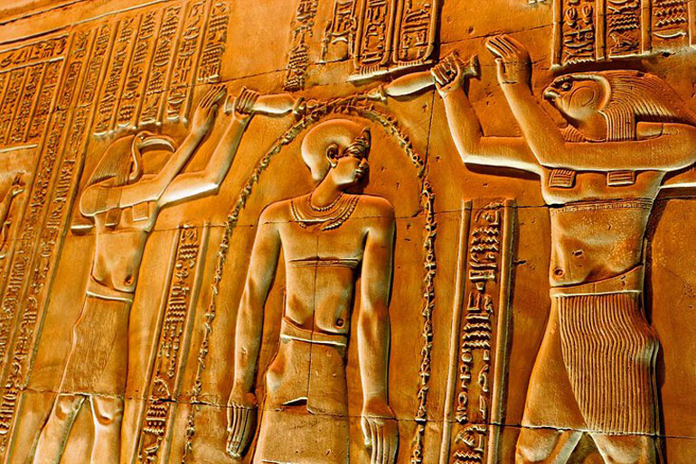egypt kom ombo reliefs