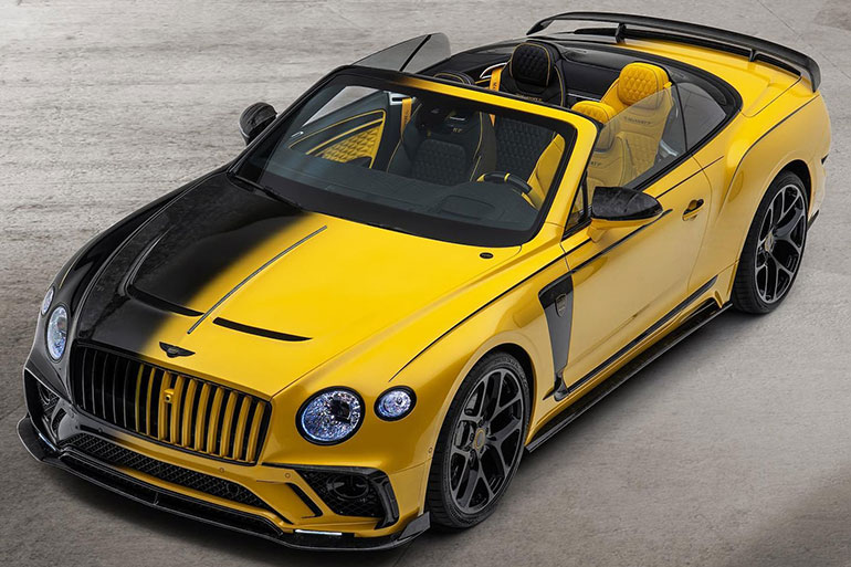 Two-Tone Bentley Continental GT Convertible