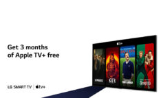 +Apple TV رایگان برای مشتریان تلویزیون هوشمند ال‌جی