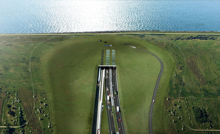 طولانی‌ترین تونل بین آلمان و دانمارک ساخته می‌شود