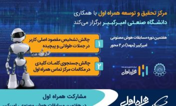 مشارکت همراه اول در هفتمین مسابقات هوش مصنوعی امیرکبیر