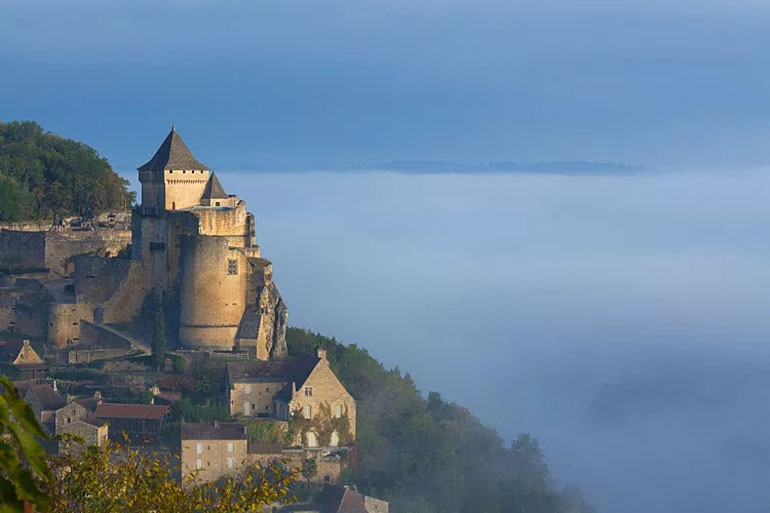 Castelnaud-la-Chapelle has one of the best preserved castles in FranceCanva