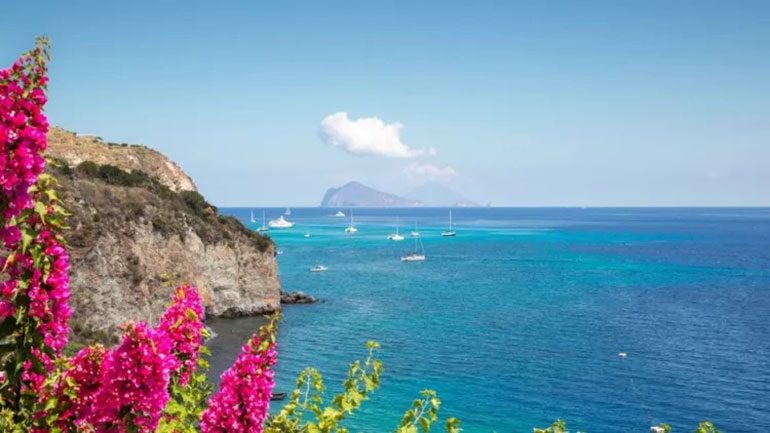 The Aeolian islands can easily be reached by ferry from Sicily.Canva