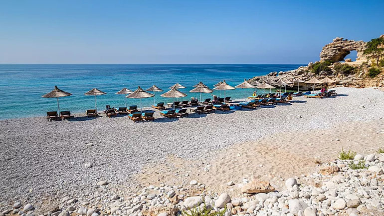 Dhërmi is one of Albania’s longest and most popular beaches.Canva