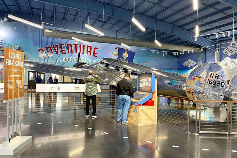 Amelia Earhart Hangar Museum, Kansas, USA