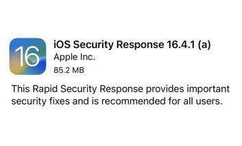iOS 16.4.1 (a): اولین به‌روزرسانی اضطراری امنیتی آیفون