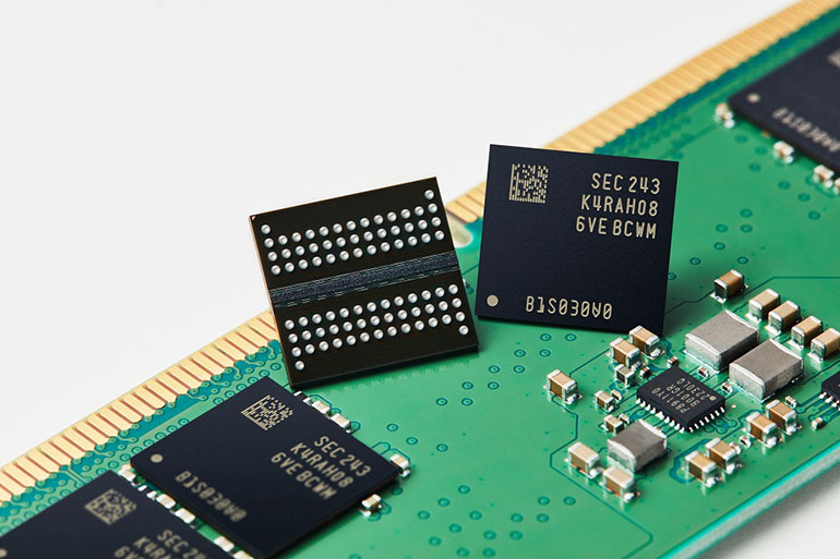 حافظه‌های رم 12 نانومتری DDR5 DRAM