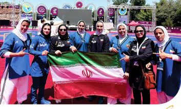 تیم کشتی آلیش بانوان ایران با حمایت همراه اول قهرمان آسیا شد