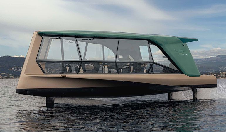 همکاری BMW و Tyde برای طراحی قایق الکتریکی آیکون