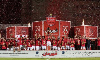 قهرمانی پرسپولیس در لیگ برتر فوتبال با حمایت ایرانسل