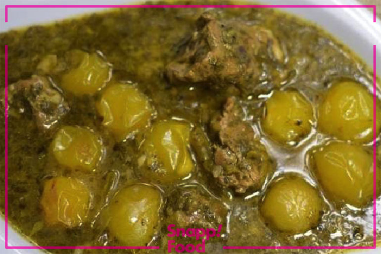 خورش آلوچه کرمانی