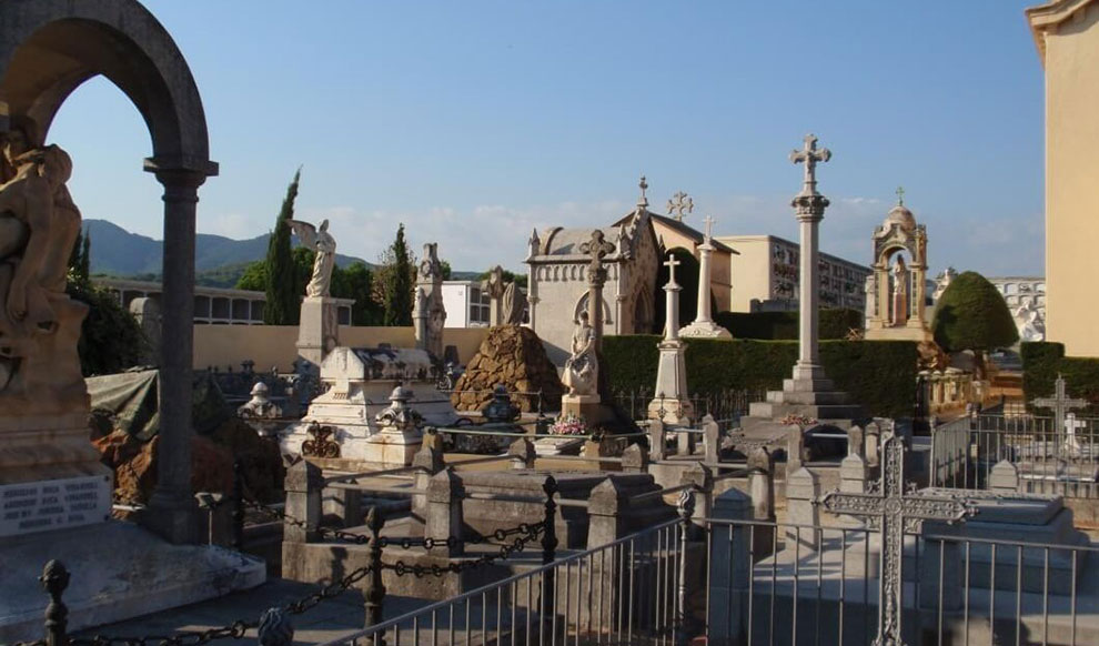 The Arenys de Mar Cemetery