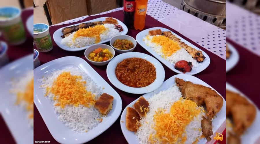 کیفیت غذایی هتل یک ستاره یکتا مشهد