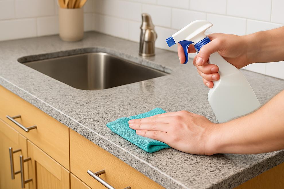 نگهداری و تمیز کردن صفحه کابینت