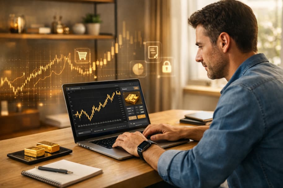 خرید آنلاین طلای آب شده