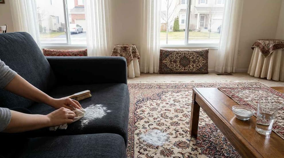 پاک کردن لکههای سخت با روشهای خانگی