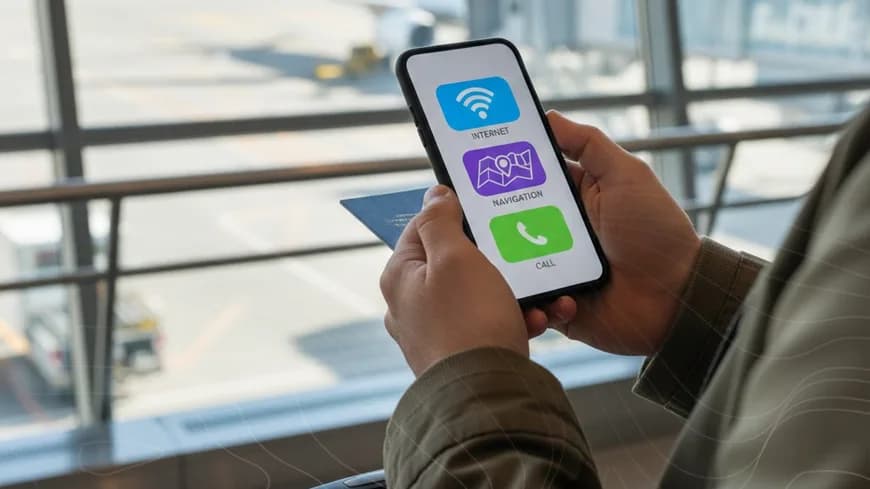 خرید سیمکارت در فرودگاه مقصد