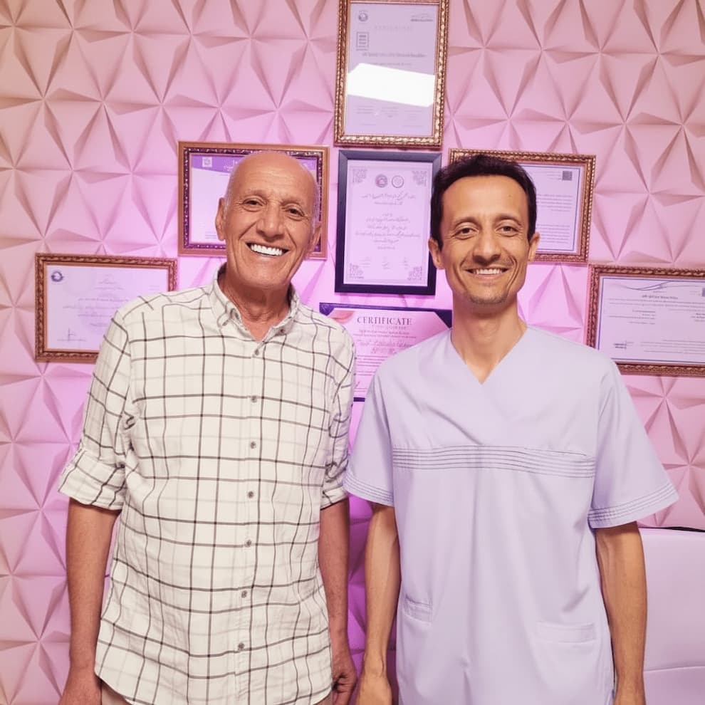 نمونه کار ساخت و تعمیر دندان مصنوعی در اسپید