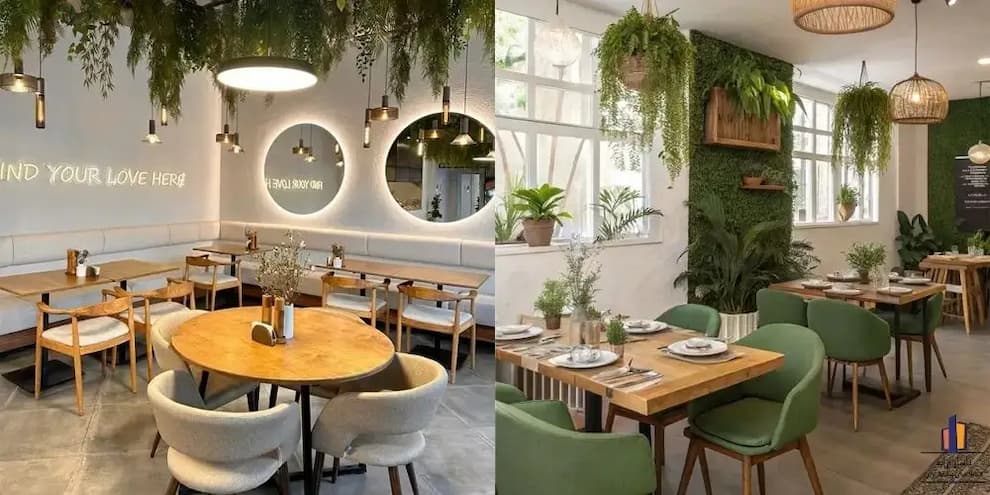 دکوراسیون کافه