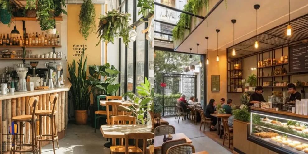 دکوراسیون کافه کوچک