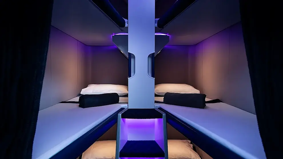 Air New Zealand's new Skynest sleep pods will launch on select flights from December Air New Zealand