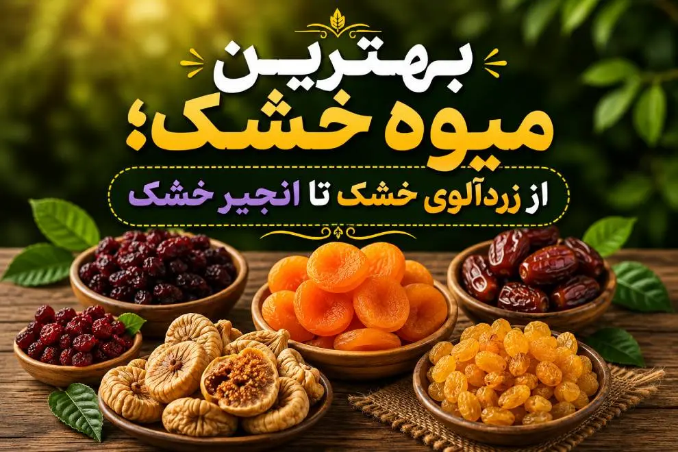 بهترین میوه خشک